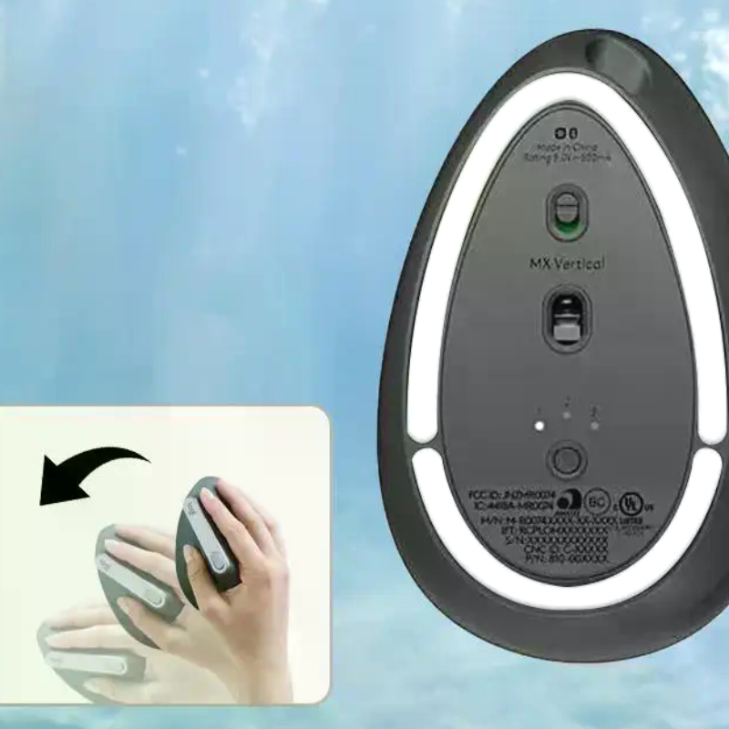 Curved Edge Mouse Feet Pad Ska - مراجعة Ergonomic Mouse Vertical وسعره