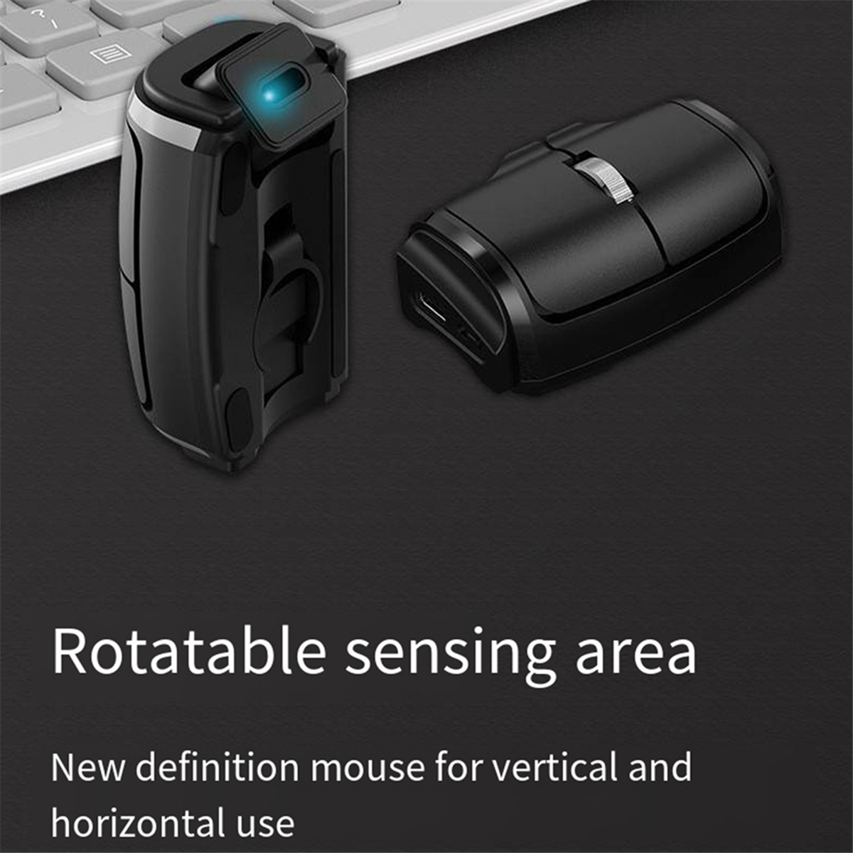 AB01 Bluetooth 2.4G Wireless F - مراجعة Ergonomic Mouse Vertical وسعره
