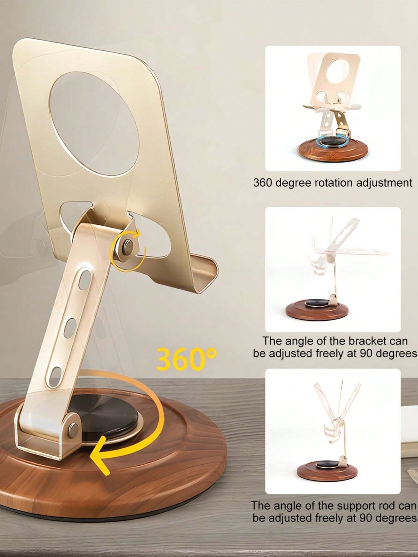 3/1pc 360° Rotatable Heavy Dut - مراجعة Office Tech Duties وسعره