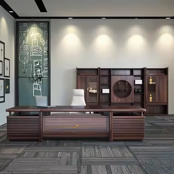 Modern Office Furniture Desk H - مراجعة Office Tech Management وسعره