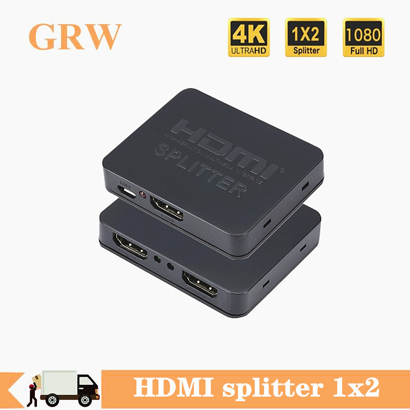 1080p 4K HDMI Splitter Full HD - مراجعة Kvm Switch Dual Monitor وسعره