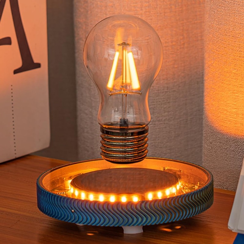 Office Tech For Home - Levitating Floating Wireless LED Light Bulb