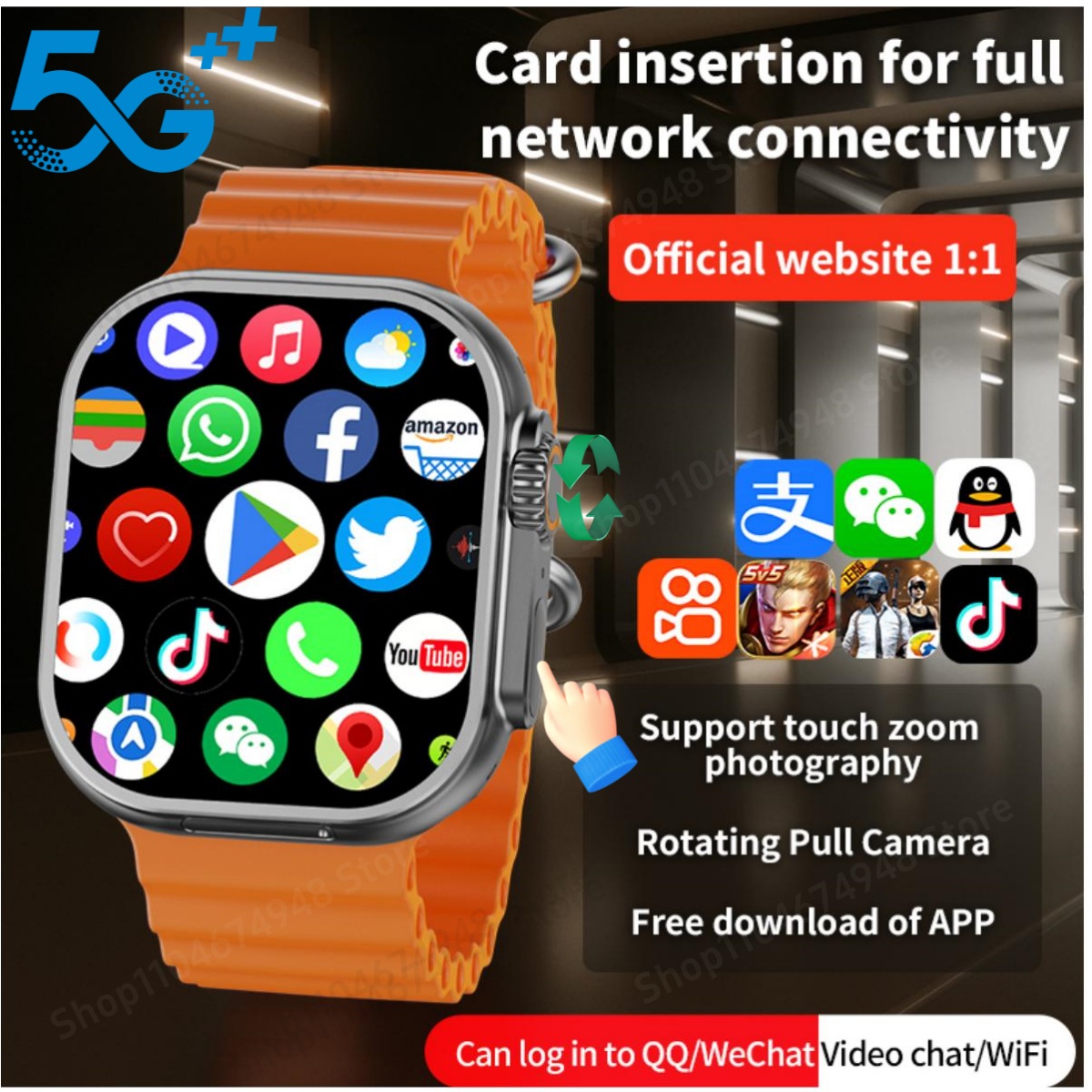 S10 Ultra CD12 Smartwatch Andr - مراجعة 4G Lte Router Sim وسعره