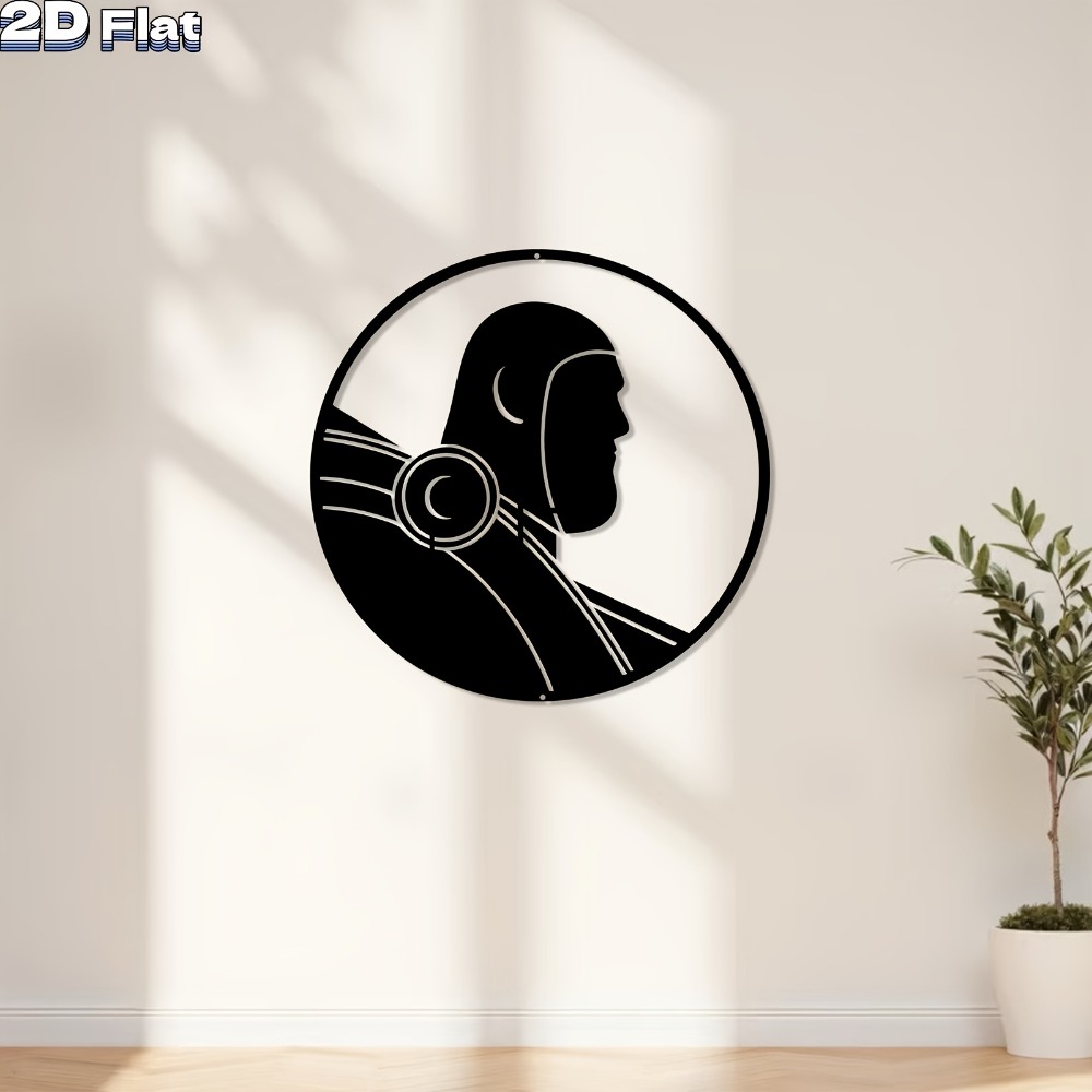 Modern Robot Aluminum Wall Art - مراجعة Office Tech For Home وسعره