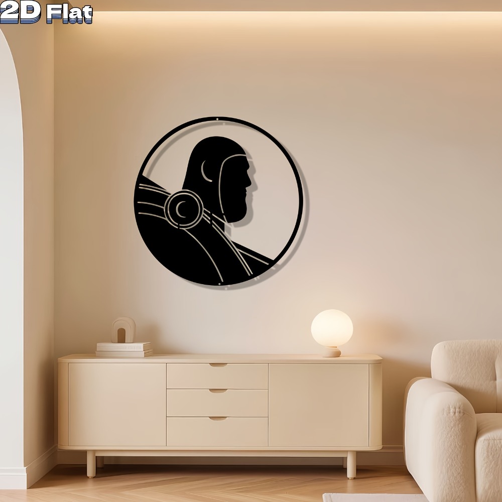 Modern Robot Aluminum Wall Art - مراجعة Office Tech For Home وسعره