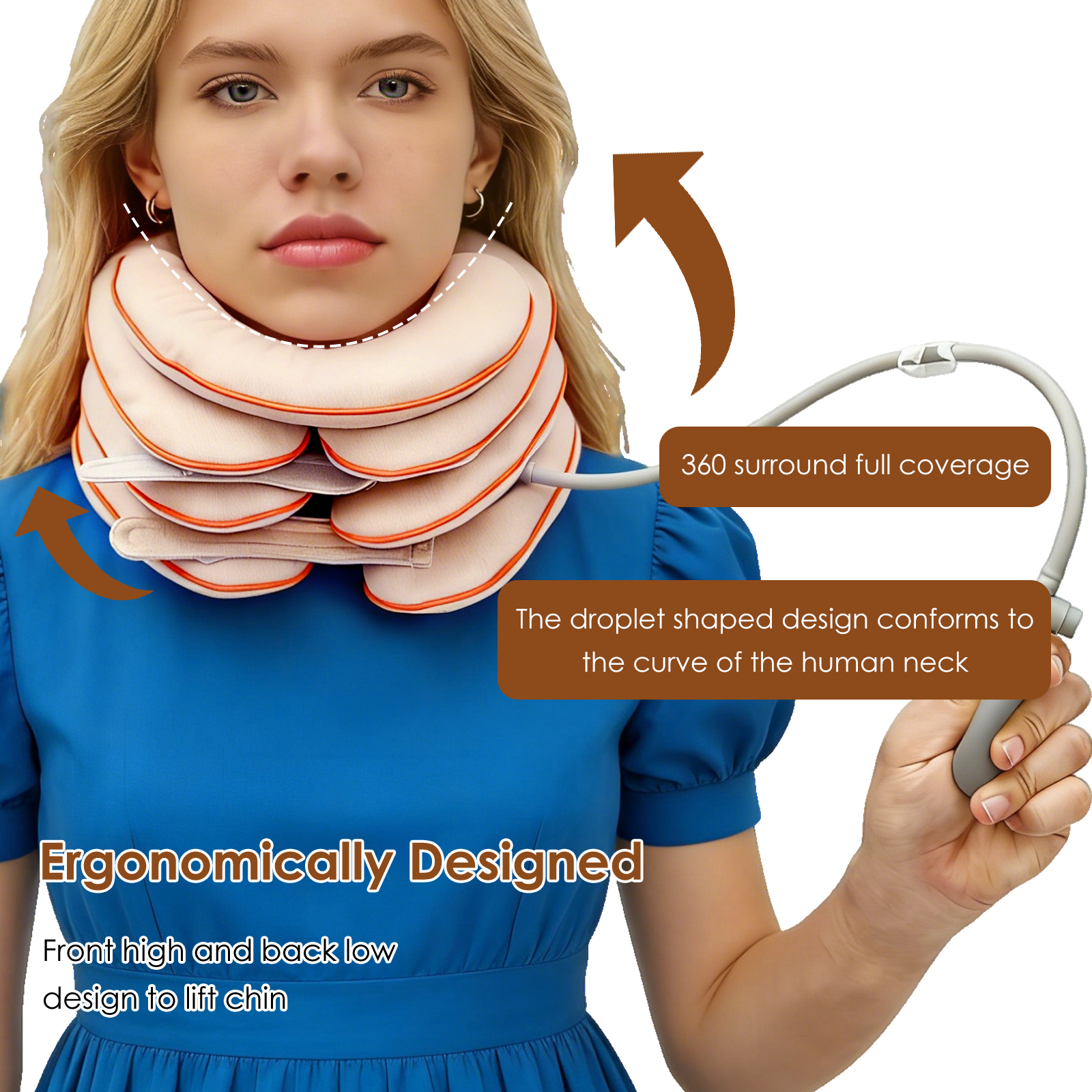 Inflatable Neck Stretcher Tech - مراجعة Office Tech For Home وسعره