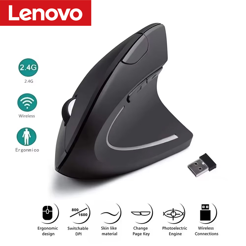 Lenovo Wireless Vertical Mouse - مراجعة Ergonomic Mouse Vertical وسعره