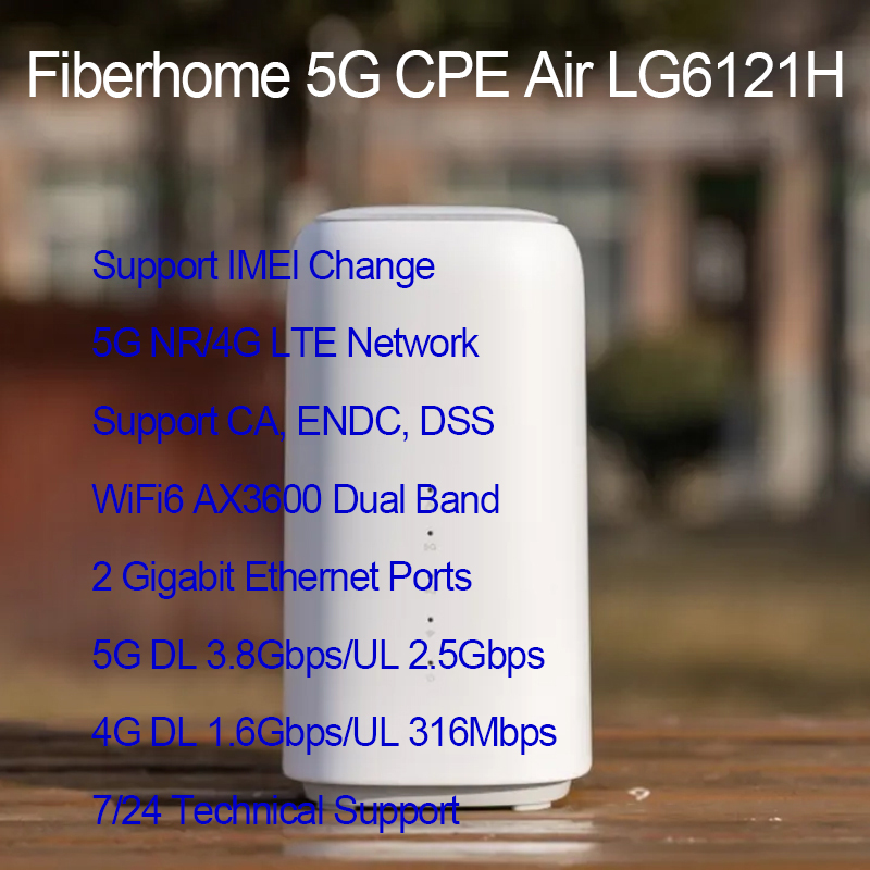 New FiberHome 5G Indoor CPE LG - مراجعة 4G Lte Router Sim وسعره
