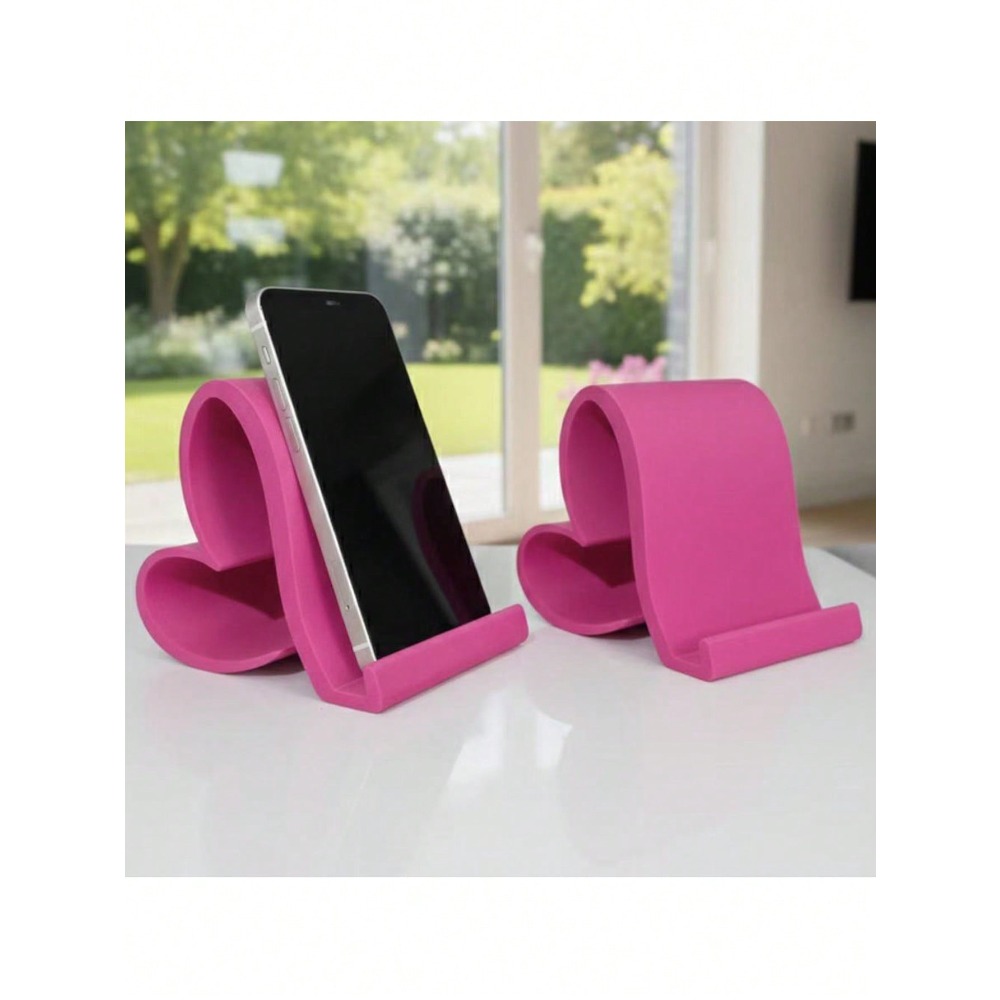 1pc Heart-Shaped Phone Holder  - مراجعة Office Tech Needs وسعره