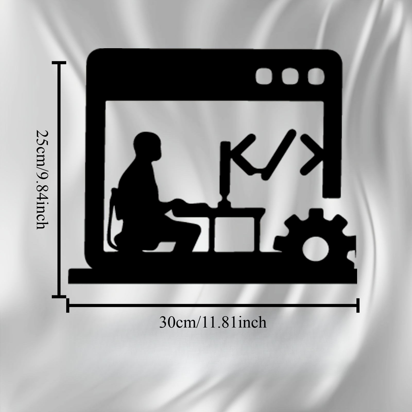 Code Master Metal Wall Art - P - مراجعة The Office Tech وسعره