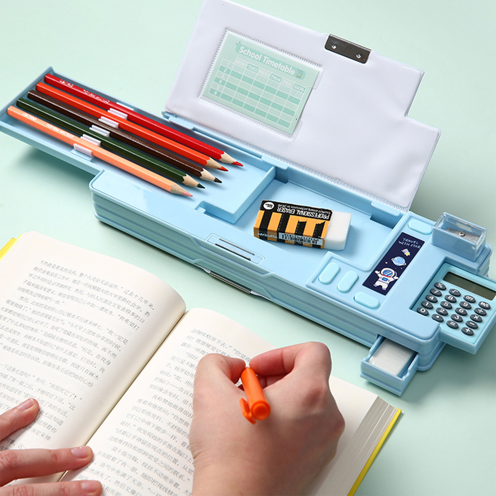 Multi Functional Stationery Bo - مراجعة The Office Tech وسعره