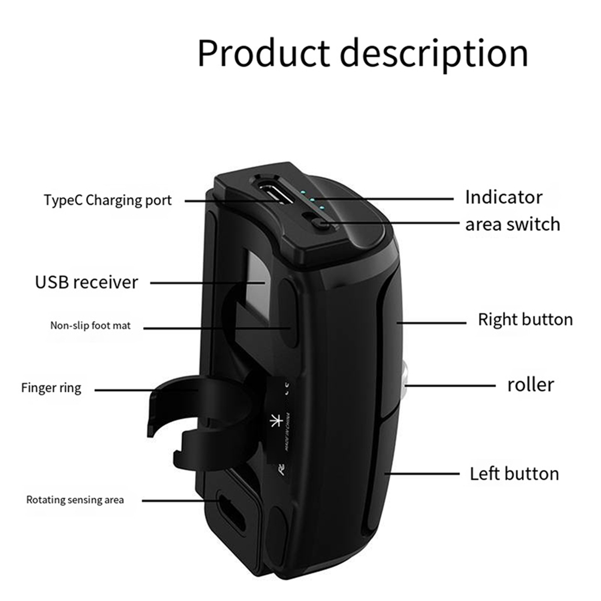 AB01 Bluetooth 2.4G Wireless F - مراجعة Ergonomic Mouse Vertical وسعره