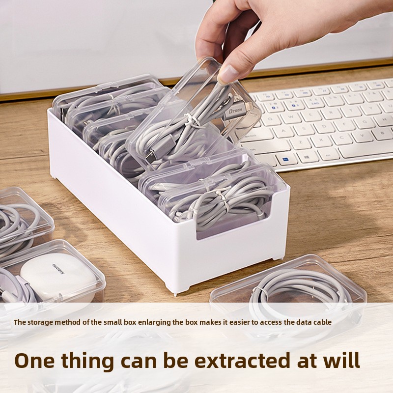 Desktop Cable Organizer Box US - مراجعة Office Tech Management وسعره