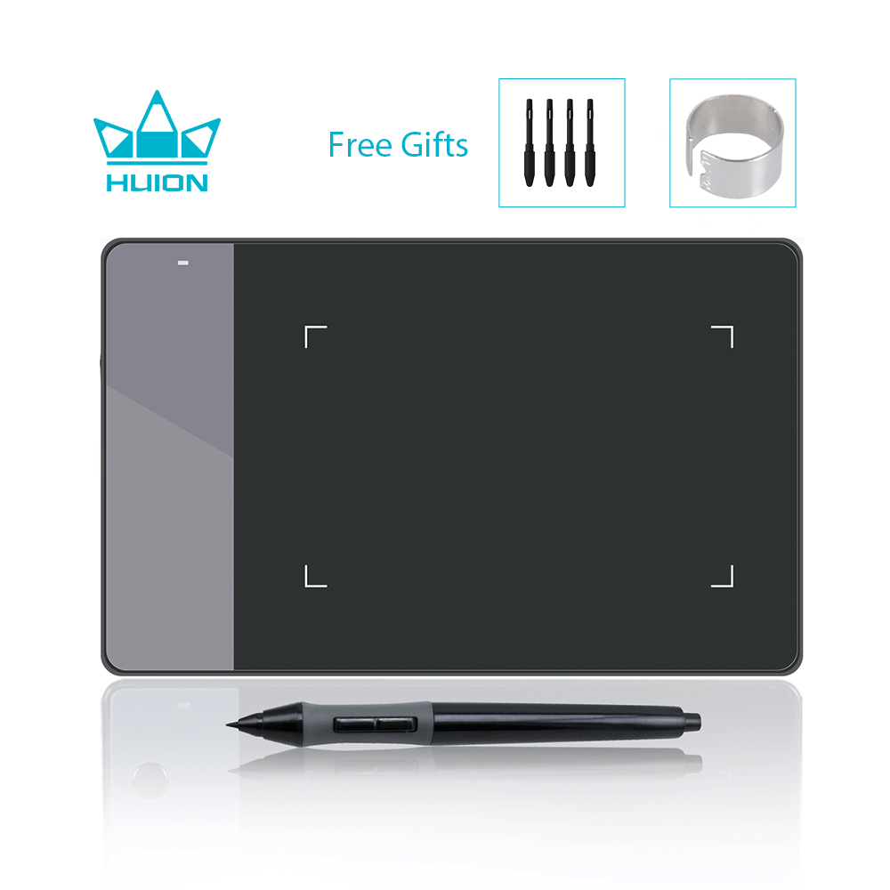 HUION 420 Graphics Tablet 4x2  - مراجعة Drawing Pad Signature وسعره