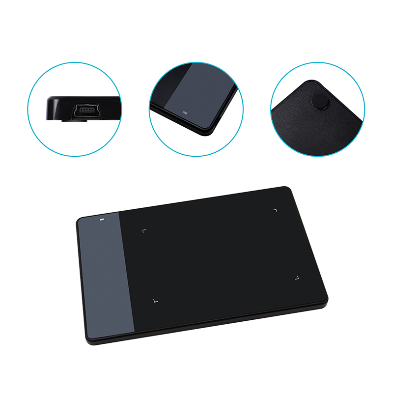 HUION 420 Graphics Tablet 4x2  - مراجعة Drawing Pad Signature وسعره