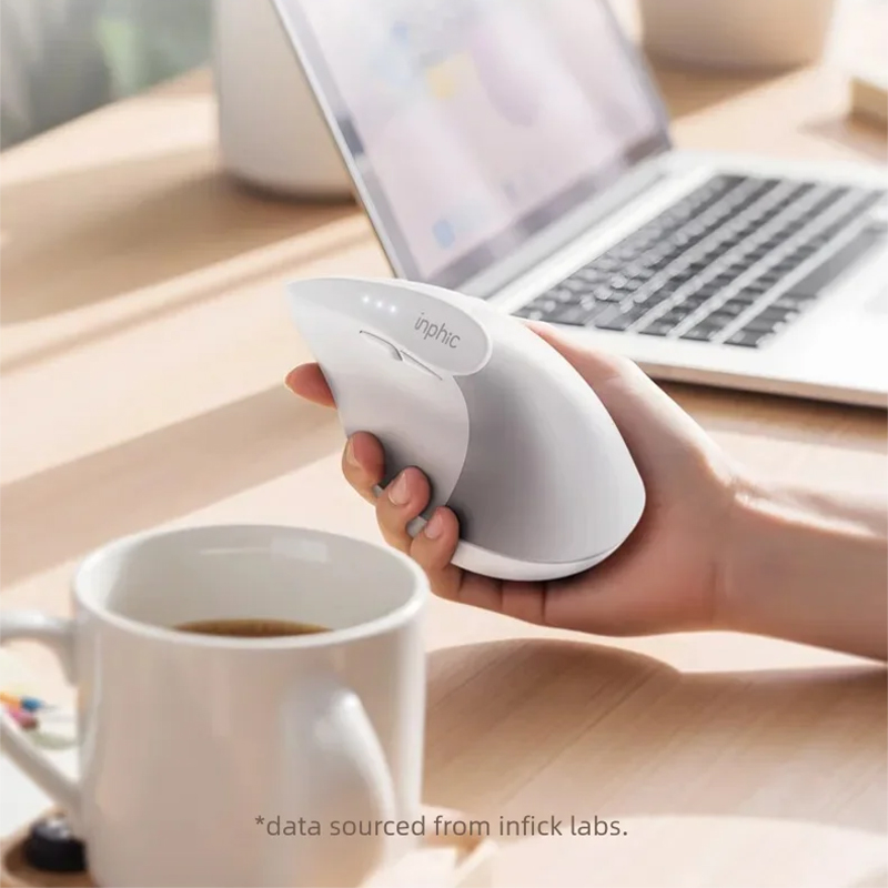 Inphic X9 PRO Vertical Wireles - مراجعة Ergonomic Mouse Vertical وسعره