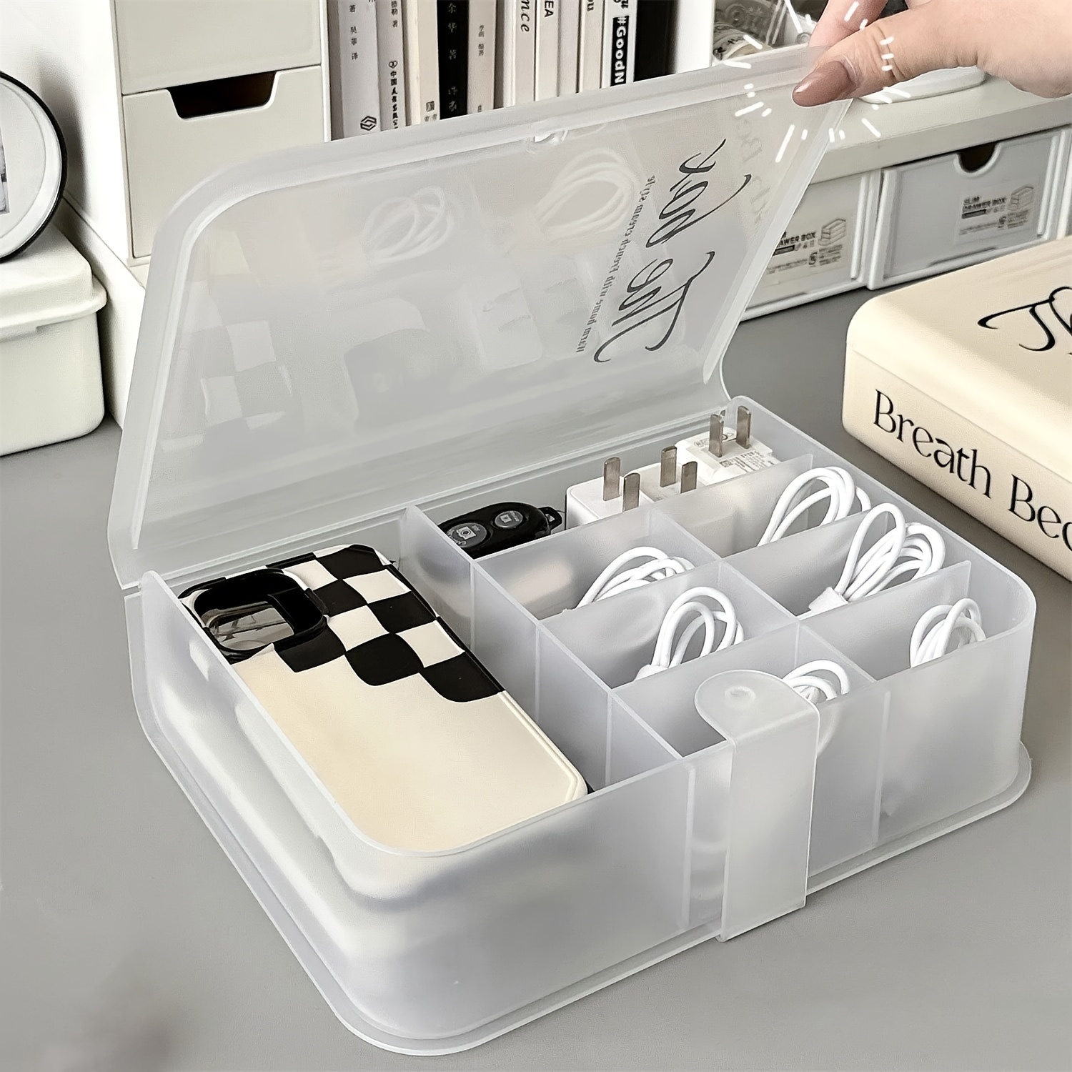 Wire Finishing Box - Desktop S - مراجعة The Office Tech وسعره