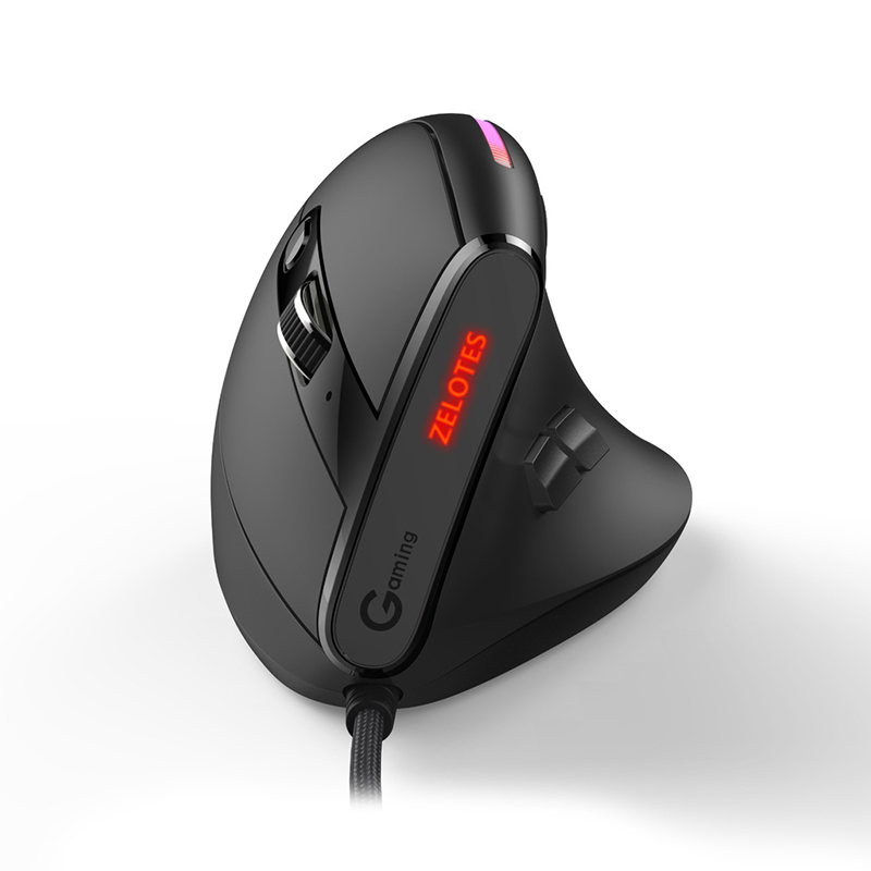JOMAA Wired Gaming Mouse RGB V - مراجعة Ergonomic Mouse Vertical وسعره
