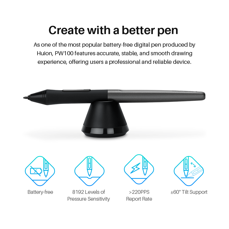 Huion H580X Graphics Tablet Di - مراجعة Drawing Pad Signature وسعره