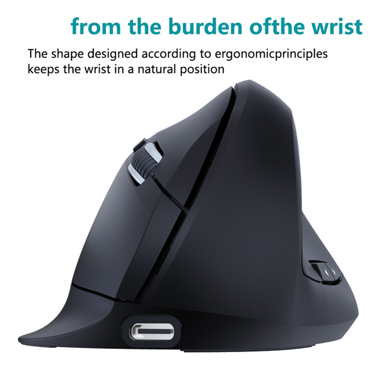 A72P Vertical Mouse Rechargeab - مراجعة Ergonomic Mouse Vertical وسعره