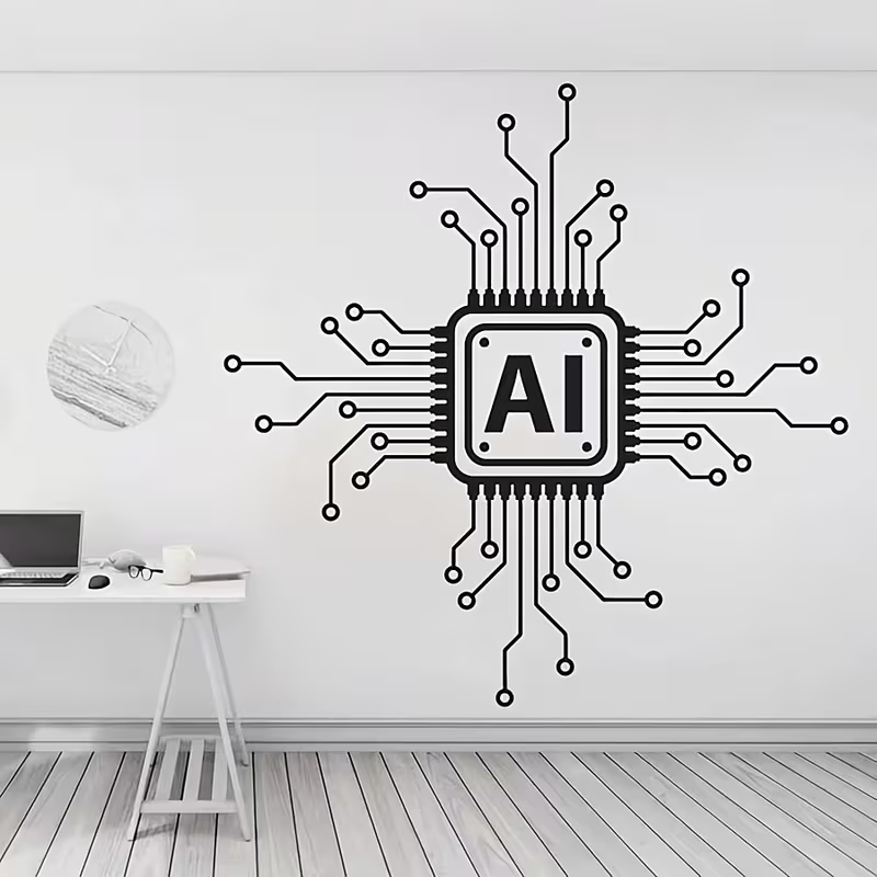 AI Technology Circuit Board Vi - مراجعة Office Tech For Home وسعره