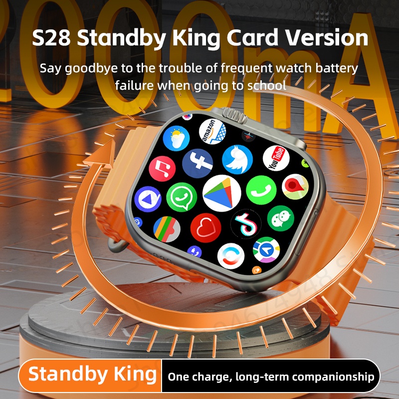 S10 Ultra CD12 Smartwatch Andr - مراجعة 4G Lte Router Sim وسعره