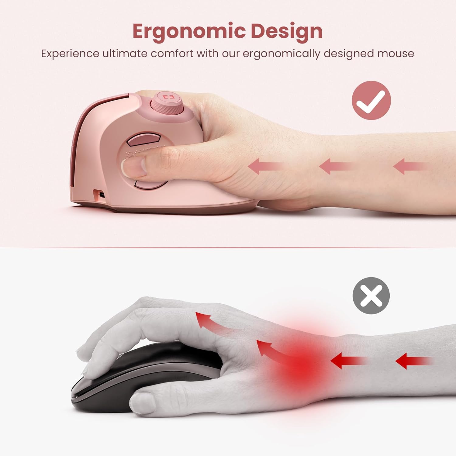 Seenda Ergonomic Bluetooth 2.4 - مراجعة Ergonomic Mouse Vertical وسعره