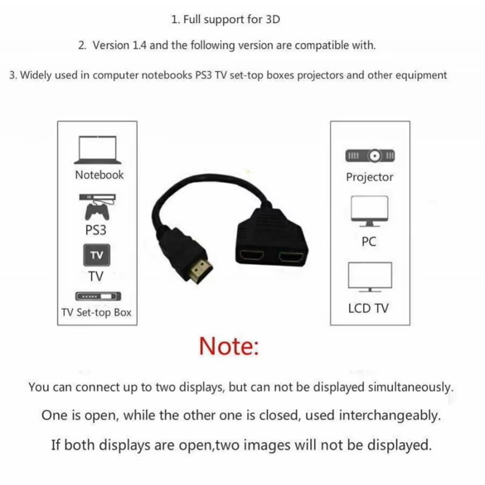 HDMI-compatible Splitter HD 10 - مراجعة Kvm Switch Dual Monitor وسعره