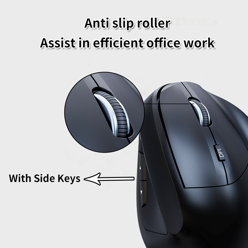 Wireless 2.4G Vertical Mouse E - مراجعة Ergonomic Mouse Vertical وسعره