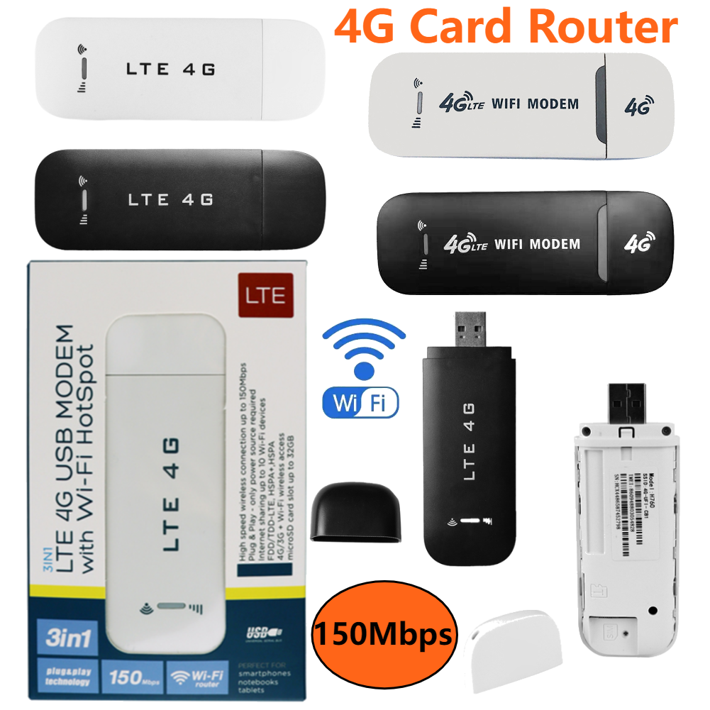 150Mbps Wireless WiFi Mobile R - مراجعة 4G Lte Router Sim وسعره