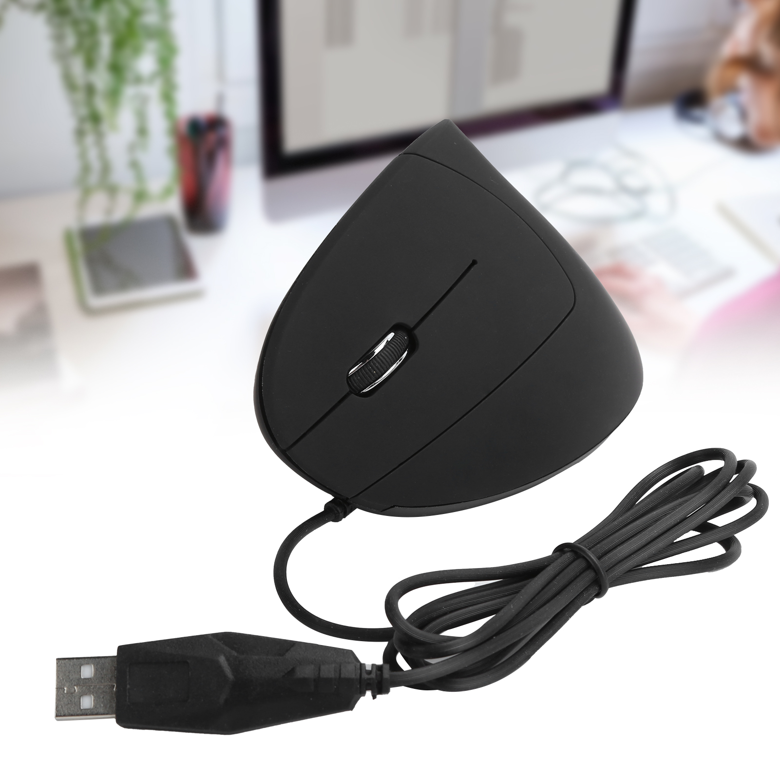 Wired Mouse Left Hand Mouse Ve - مراجعة Ergonomic Mouse Vertical وسعره