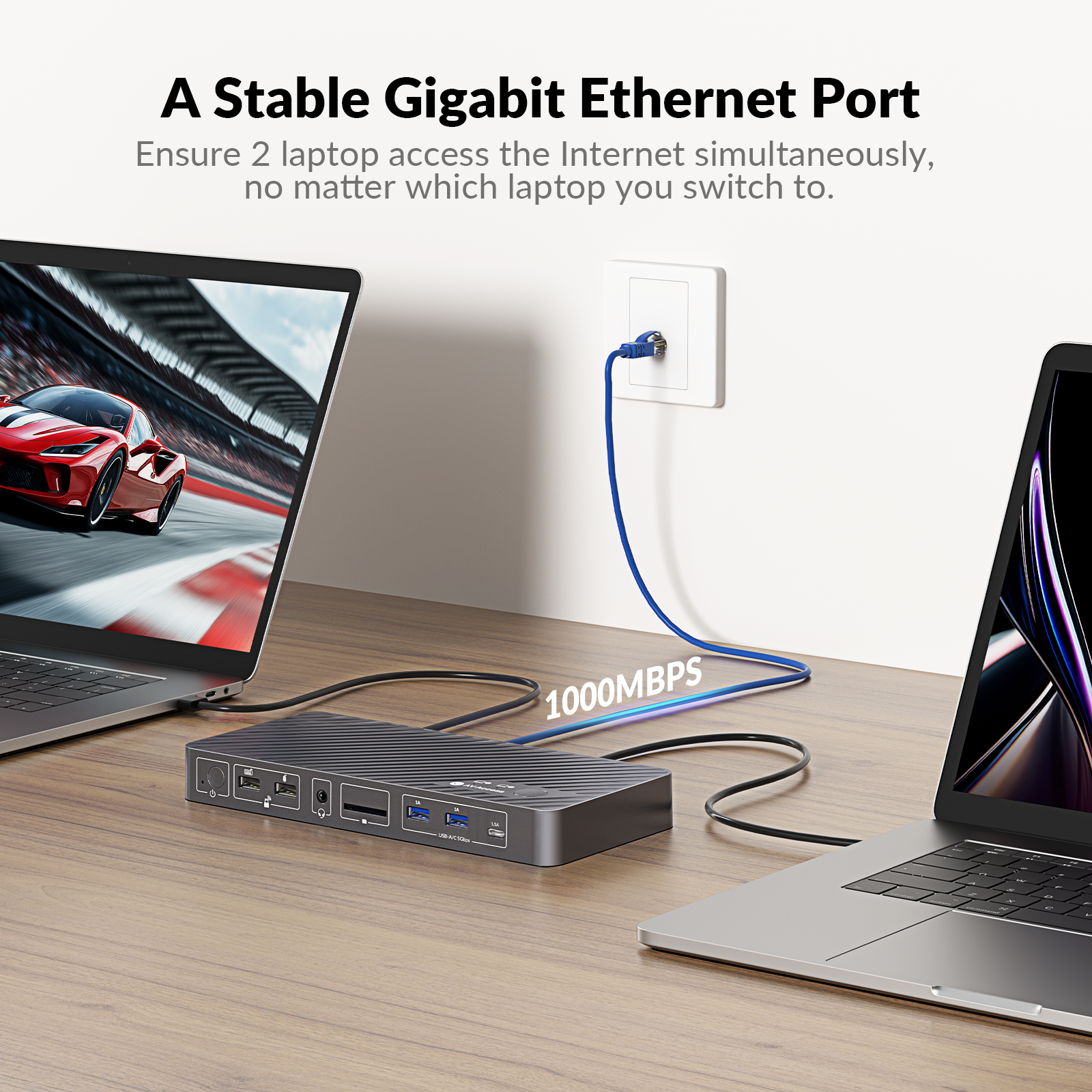 AV Access Docking Station KVM  - مراجعة Kvm Switch Dual Monitor وسعره