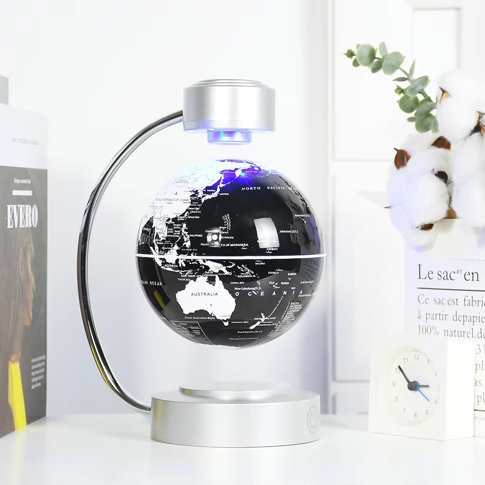 Magnetic Levitation Globe with - مراجعة Office Tech For Home وسعره