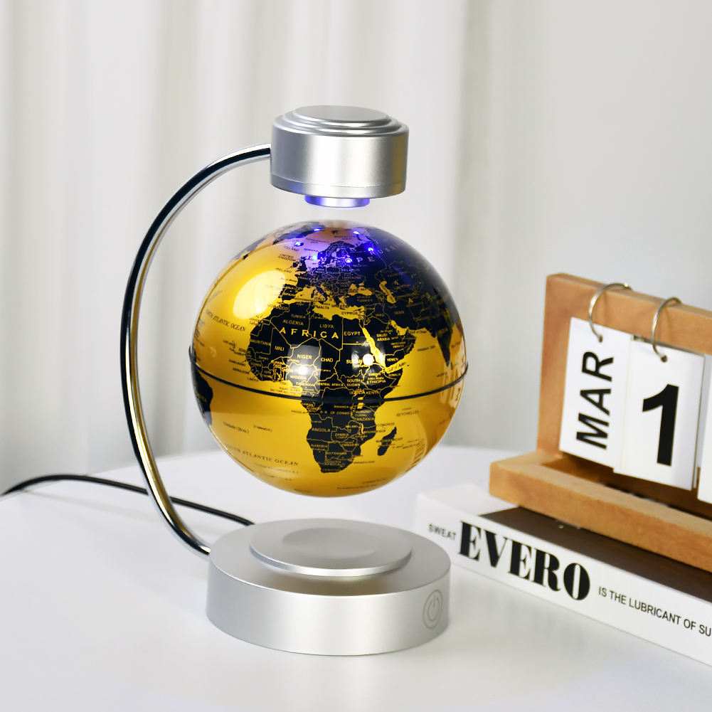 Magnetic Levitation Globe with - مراجعة Office Tech For Home وسعره