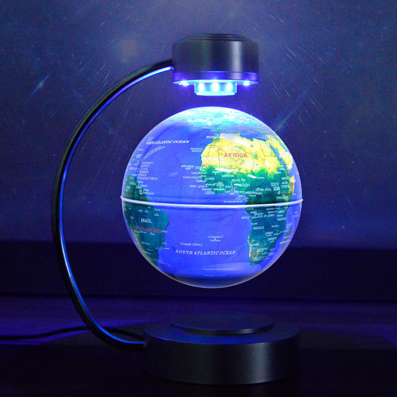 Magnetic Levitation Globe with - مراجعة Office Tech For Home وسعره