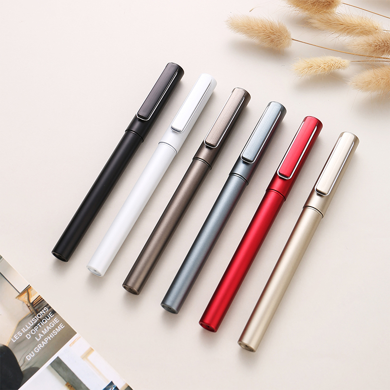 Metal Rollerball Pen Black Ref - مراجعة Office High Tech وسعره